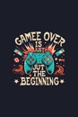 vintage gaming t shirt design