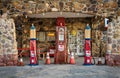 Vintage gas pumps on Route 66 in Arizona