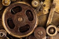 Vintage gears mechanism