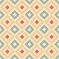 Vintage geometric seamless pattern. Wrapping paper texture. Royalty Free Stock Photo