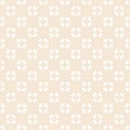 Vintage geometric seamless pattern in soft pastel colors. Retro style background. Royalty Free Stock Photo