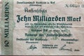 Vintage German Hyperinflation Paper Money