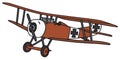 Vintage germany biplane
