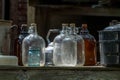 Vintage glass bottles for sale