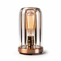 Vintage Glass Lamp: Lumina Luxe - Timeless Nostalgia And Romantic Atmosphere