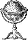 Vintage globe Royalty Free Stock Photo