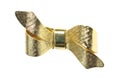 Vintage Gold Bow Pin Royalty Free Stock Photo