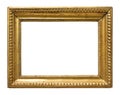 Vintage gold color picture frame Royalty Free Stock Photo