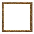 Vintage gold color picture frame