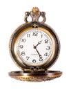 Vintage gold copper pocket watch