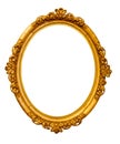 Vintage gold frame Royalty Free Stock Photo