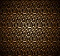 Vintage gold ornamental background in medieval style