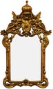 Vintage gold picture frame Royalty Free Stock Photo