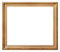 Vintage gold picture frame Royalty Free Stock Photo