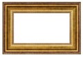 Vintage golden frame