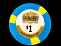 Vintage Golden Nugget $1 Poker Chip