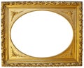 Vintage golden picture frame Royalty Free Stock Photo