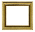 Vintage golden square frame