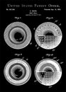 1902 Golf Ball Patent Royalty Free Stock Photo