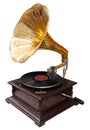 Vintage gramophone Royalty Free Stock Photo