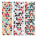 Vintage Graphic Pattern Set Abstract Vector Old-Fashioned Print