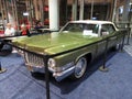 Vintage Green Cadillac Deville Convertible