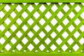 Vintage green wood fence isolated Royalty Free Stock Photo