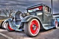 Vintage 1920s American Ford hot rod Royalty Free Stock Photo