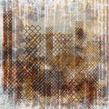 Vintage grunge background with crack and rust