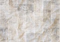 Vintage grunge crumpled paper texture background. Blurred old newspaper texture