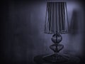 Vintage grunge table lamp