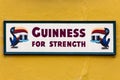 Vintage Guinness advetising sign