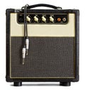 Vintage Guitar Amplifier Royalty Free Stock Photo