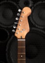 Vintage Guitar Neck Royalty Free Stock Photo