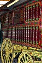 vintage gypsy caravan wagon vardo cart, England Royalty Free Stock Photo