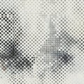 Vintage Halftone Grunge Dot Pattern Texture Royalty Free Stock Photo