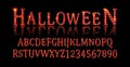 Vintage Halloween Original Typeface.
