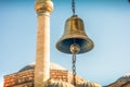 Vintage hand bell at Romi museum in Konya Turkey