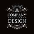 Vintage hand drawn engraved logo vector illustration