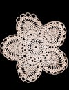 Vintage Hand Made Doiley Royalty Free Stock Photo