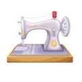 Vintage hand sewing machine Royalty Free Stock Photo