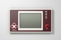 Vintage Handheld Video Game Royalty Free Stock Photo