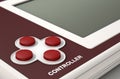 Vintage Handheld Video Game Royalty Free Stock Photo