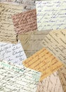 Vintage handwriting