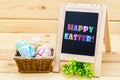 Vintage happy Easter!. Royalty Free Stock Photo