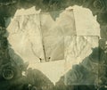 Vintage heart