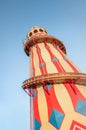 Vintage helter skelter ride Royalty Free Stock Photo