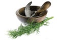 Herb chopper Royalty Free Stock Photo