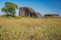 Vintage Heritag site Upli buruj at Naldurg Fort, Royalty Free Stock Photo