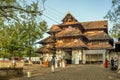 Vintage heritage Gopuram of Vadakkunathan Shiva Temple Royalty Free Stock Photo